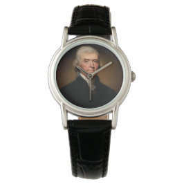 Reloj De Pulsera Retrato de Thomas Jefferson (por Rembrandt Peale)