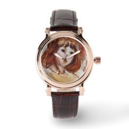Reloj De Pulsera Retrato de un joven Chica (por Berthe Morisot)