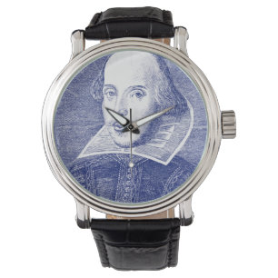 Reloj De Pulsera Retrato de William Shakespeare First Folio