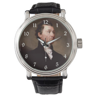 Reloj De Pulsera Retrato del presidente estadounidense James Monroe