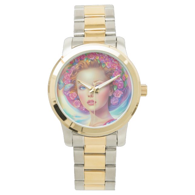 Reloj De Pulsera Retrato etéreo de la corona (Anverso)
