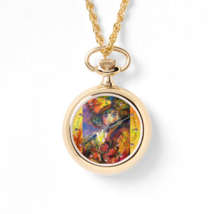 Reloj De Pulsera RETRATO FLUTISTA / Mascarada veneciana