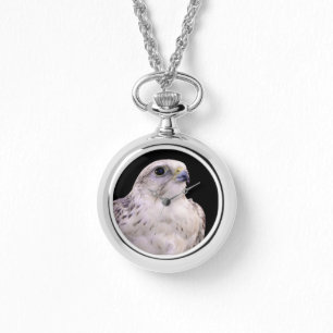 Reloj De Pulsera Retrato visto de un inquisitivo Halcón