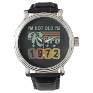 Reloj De Pulsera Retro 50 cumpleaños 1972