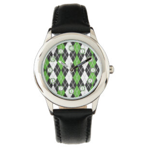 Reloj De Pulsera Retro Argyle Watch