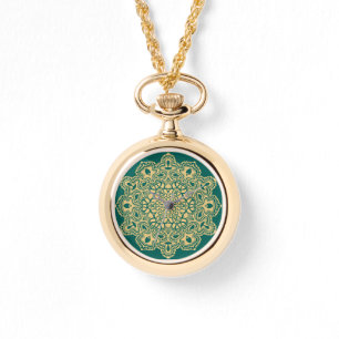 Reloj De Pulsera Retro Boho Moda Bohemian Hippie Rosette Mandala