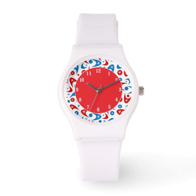 Reloj De Pulsera Retro Boomerangs (Anverso)