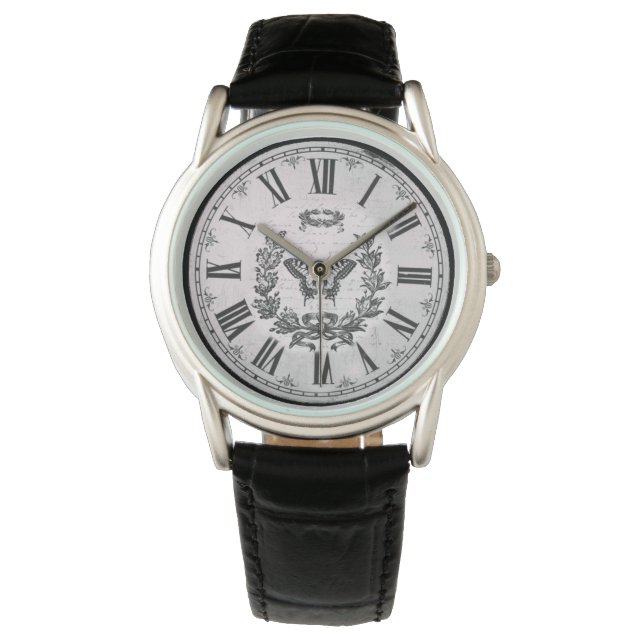 Reloj De Pulsera Retro clásico de mariposa (Anverso)
