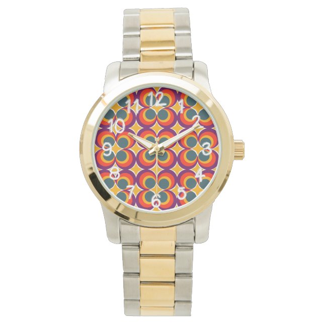 Reloj De Pulsera Retro Clovers (Anverso)