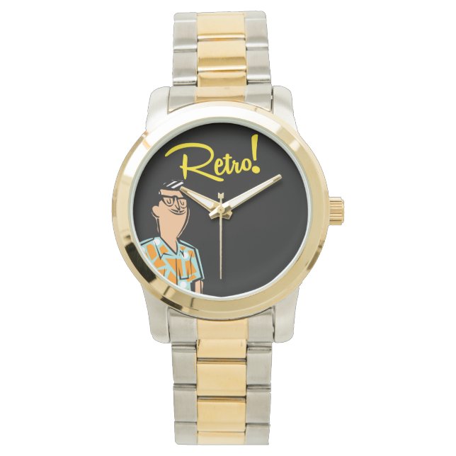 Reloj De Pulsera Retro Myrtle Beach Guy (Anverso)