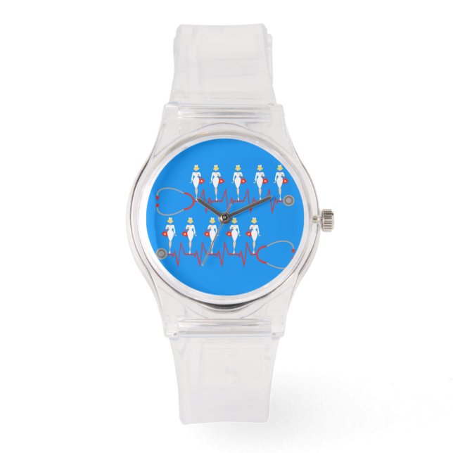 Reloj De Pulsera Retro Nurs Watch (Anverso)