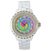 Retro Tie Dye Hippie Psicodélico