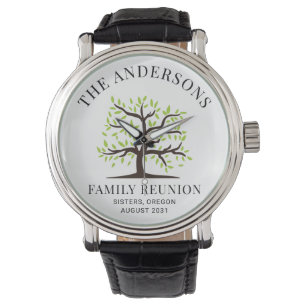 Reloj De Pulsera Reunión de genealogía de familia personalizada