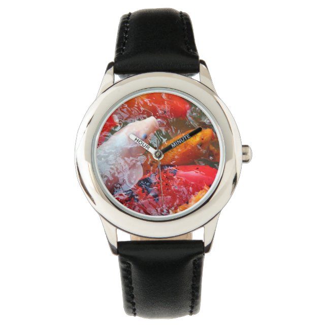 Reloj De Pulsera Reunión de otoño de Koi (Anverso)
