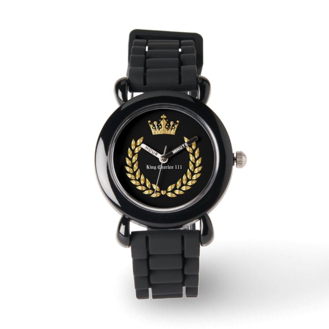 Reloj De Pulsera Rey Carlos 111 Corona Real (Anverso)