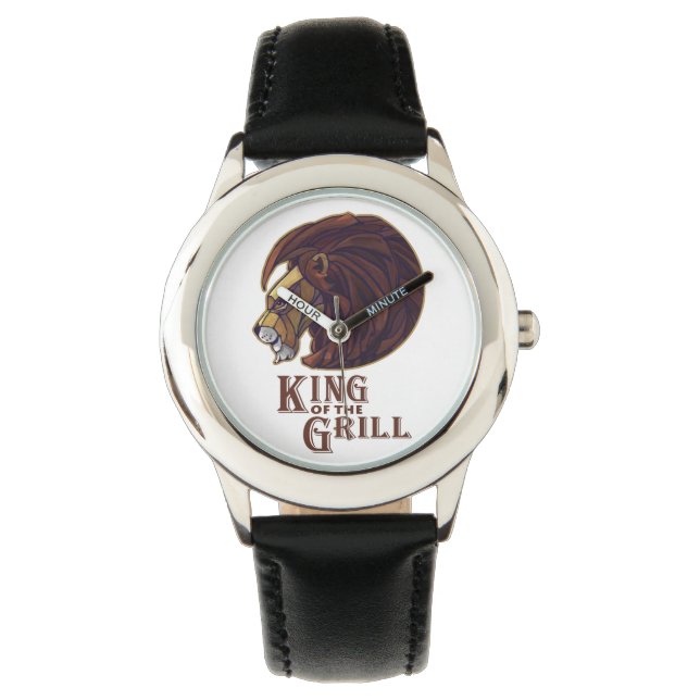 Reloj De Pulsera Rey del Grill (Anverso)
