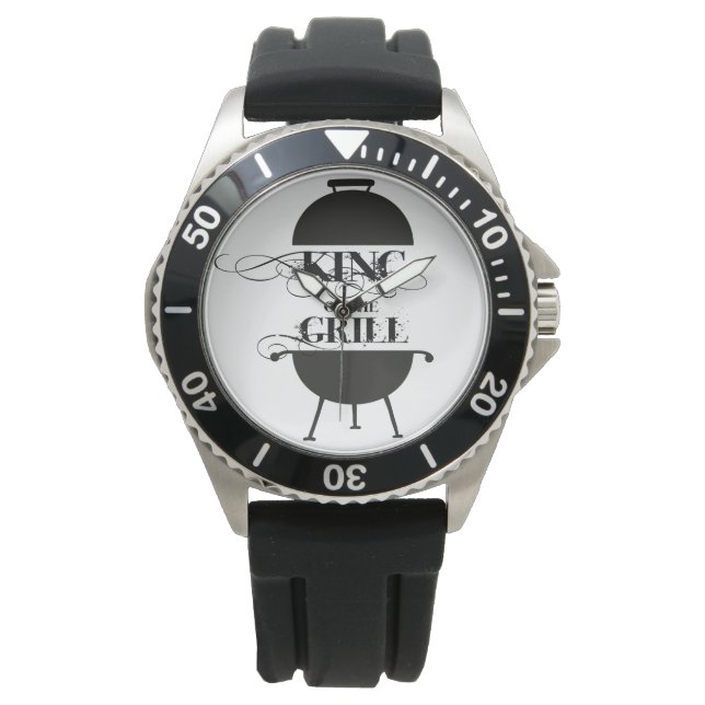 Reloj De Pulsera Rey Del Grill (Anverso)