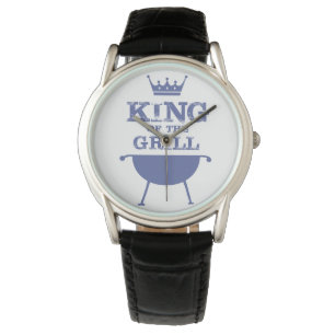 Reloj De Pulsera Rey Del Grill, Azul