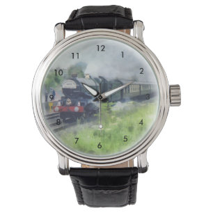 Reloj De Pulsera Rey George Steam Train