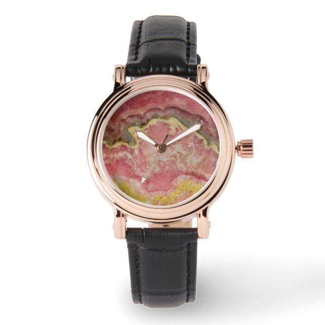 Reloj De Pulsera Rhodocrosita (Anverso)
