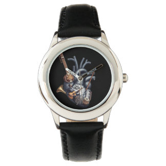 Reloj De Pulsera Rhythm of the Soul: Anatomical Heart & Musical 