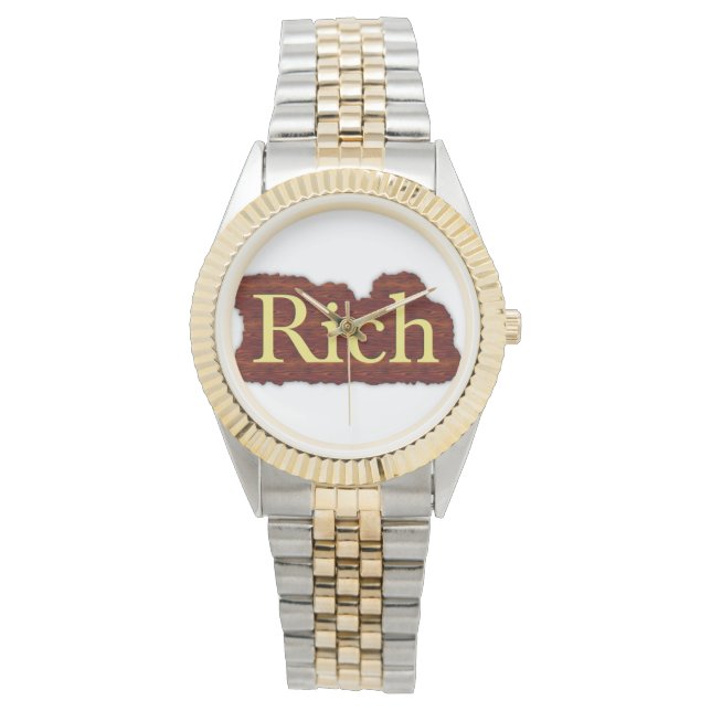 Reloj De Pulsera Rich unisex watch, a la venta! (Anverso)