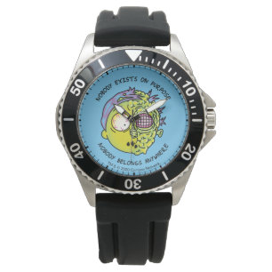 Reloj De Pulsera RICK AND MORTY™ Cotización estilizada de Mort