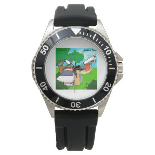 Reloj De Pulsera Rick London Funny Slug Traffic Cop Watch