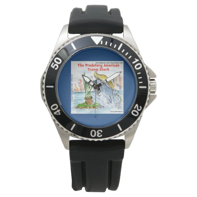 Reloj De Pulsera Rick London Funny Trump Sharmp Watch (Anverso)