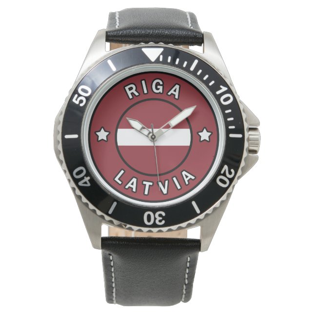 Reloj De Pulsera Riga Latvia (Anverso)