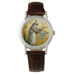 Reloj De Pulsera Rima infantil Vintage Mother Goose Hey Diddle