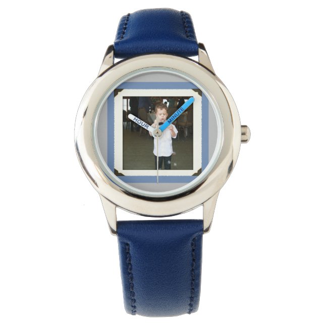 Reloj De Pulsera Ring Bearer Photo Gift Custom Kids Watch (Anverso)