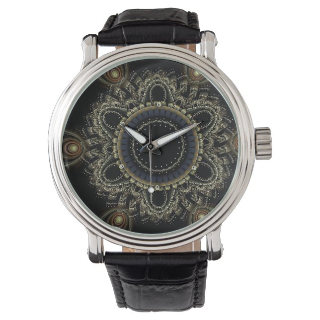 Reloj De Pulsera Ring Fractal (Anverso)