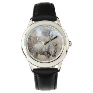 Reloj De Pulsera Rinoceronte blanco