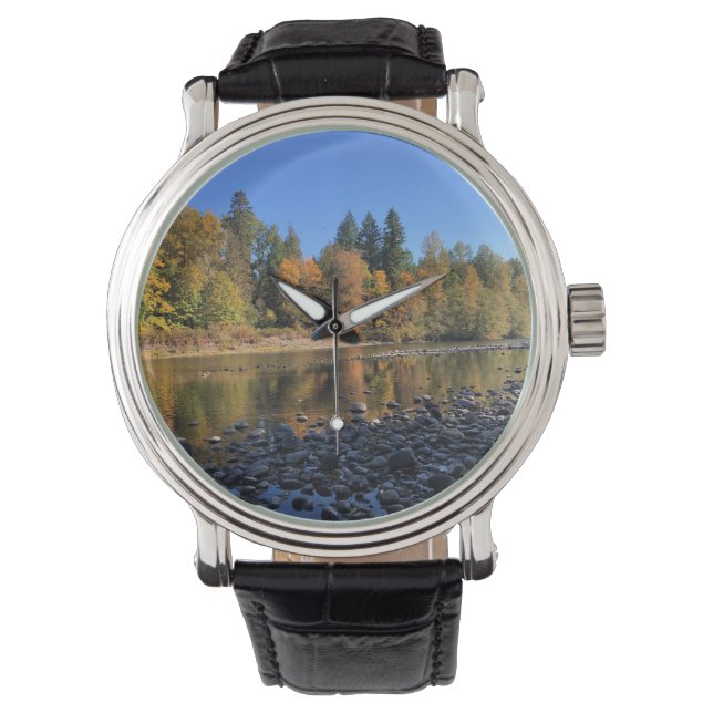 Reloj De Pulsera Río Clackamas, OR (Anverso)