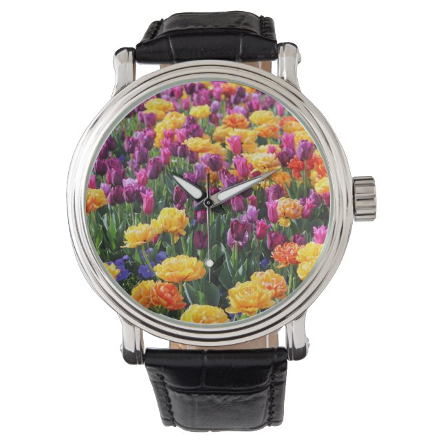 Reloj De Pulsera Río Floral Falln Sunset (Anverso)