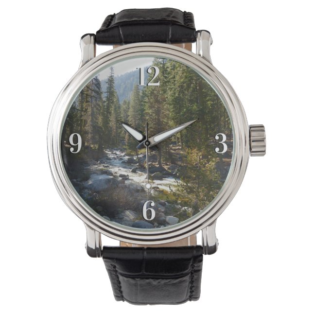 Reloj De Pulsera Río Kaweah en el Parque Nacional Sequoia (Anverso)