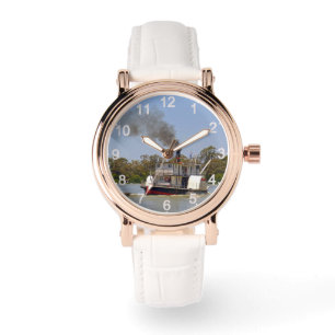 Reloj De Pulsera Río Murray de vapor de remo,
