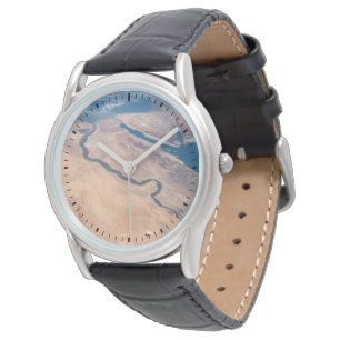 Reloj De Pulsera Río Nilo, Mar Rojo Y Mar Mediterráneo.