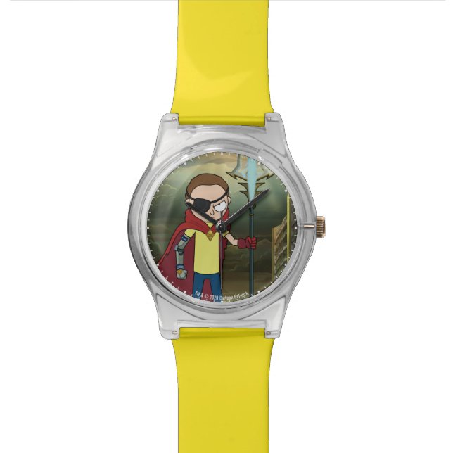 Reloj De Pulsera RIQUEZA Y MORTY™| Mortalidad malvada (De cerca)
