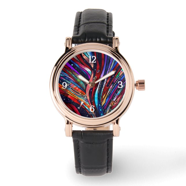 Reloj De Pulsera Ritmo Cósmico (Anverso)