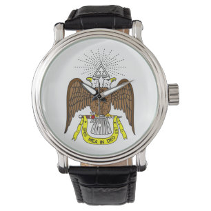Reloj De Pulsera Rito escocés, masónico, Freemason, 32 grados
