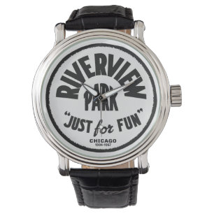 Reloj De Pulsera Riverview Amusement Park, Chicago, 1904-1967 Illin