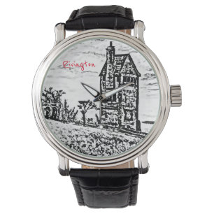 Reloj De Pulsera Rivington Pigeon Tower Leverhulmes Garden Horwich