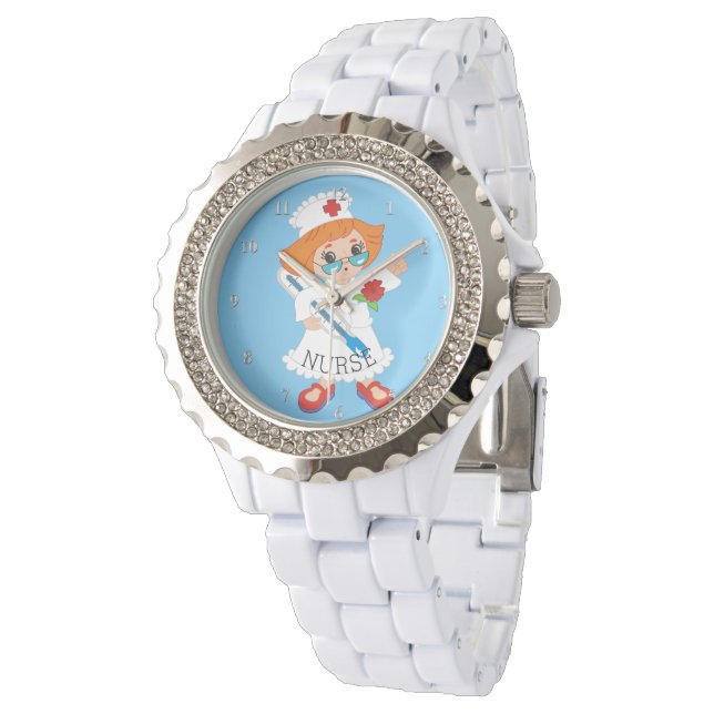 Reloj De Pulsera RN Nurse Gift Enfermería Cute (Angular)