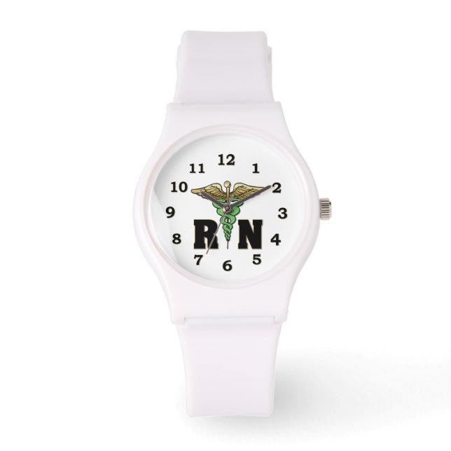 Reloj De Pulsera RN - Vigilancia de enfermeras (Anverso)