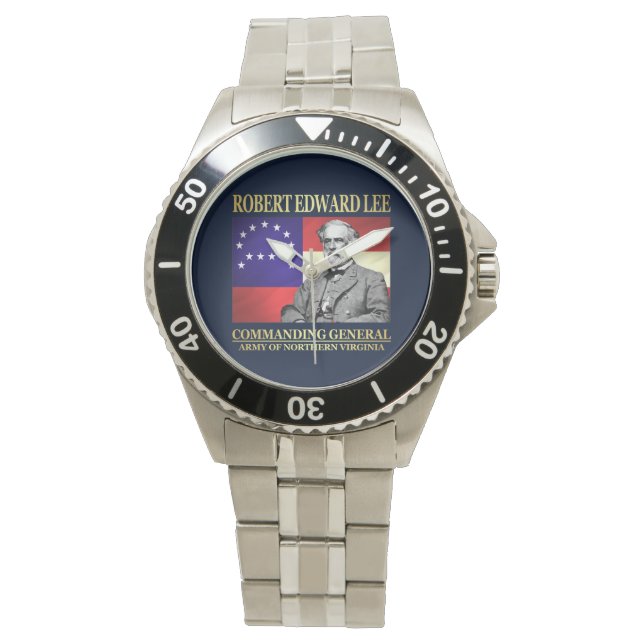 Reloj De Pulsera Robert E Lee (Comandante General) (Anverso)