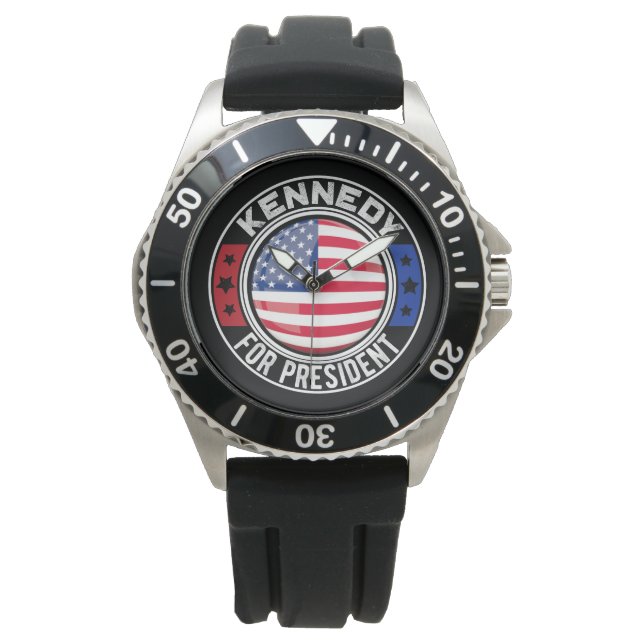 Reloj De Pulsera Robert Kennedy, Jr. para el Presidente 2024 (Anverso)