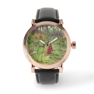 Reloj De Pulsera Robin Hood en el bosque