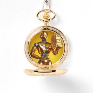 Reloj De Pulsera Robor no robot con oro